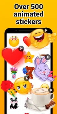 Stickers for WhatsApp & emoji android App screenshot 9