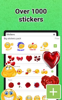 Stickers for WhatsApp & emoji android App screenshot 4