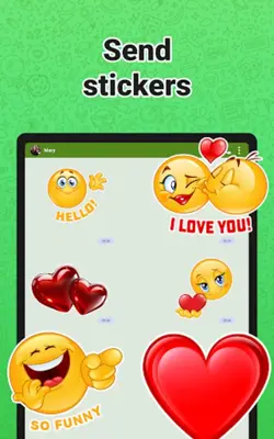 Stickers for WhatsApp & emoji android App screenshot 5